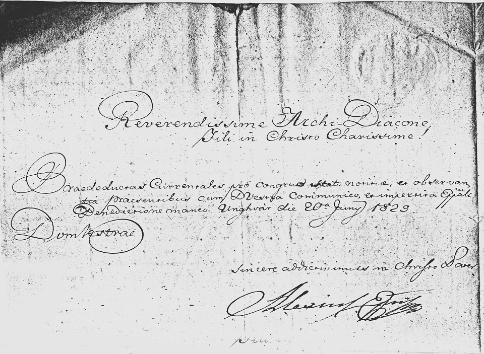 Volosinovszky fest eltiltatik (1825)